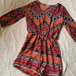 Takara long sleeve romper